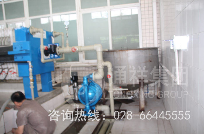温江食品厂固液分离压滤机 (3)